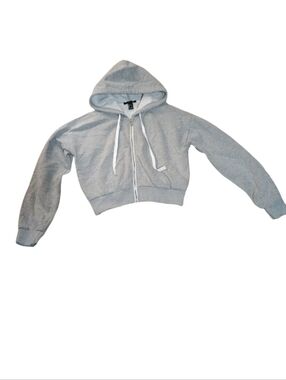Forever 21 Black Brand Tag on Light Gray Fabric